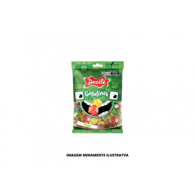BALA - DOCILE - 80g GELATINA CUBO SORTIDO